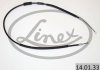 Купить Трос ручного тормоза Fiat Punto LINEX 14.01.33 (фото2) подбор по VIN коду, цена 405 грн.