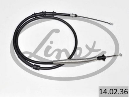 Трос ручного тормоза LINEX 140236