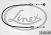 Купить Трос перемикання передач Lancia Delta LINEX 144448 (фото2) подбор по VIN коду, цена 1348 грн.