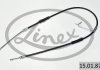 Купить Трос ручного тормоза Ford Transit LINEX 150187 (фото2) подбор по VIN коду, цена 568 грн.