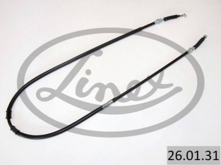 Купить Трос ручного тормоза Mazda 626 LINEX 260131 (фото1) подбор по VIN коду, цена 656 грн.