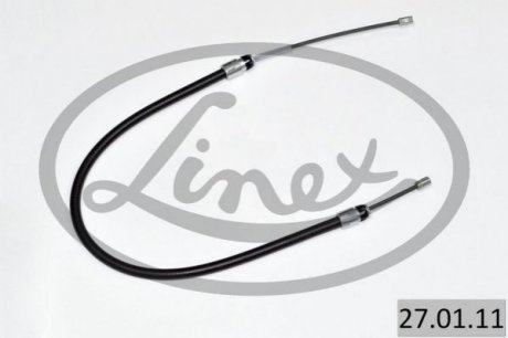 Купить Трос ручного тормоза задний, правый Mercedes W168 LINEX 270111 (фото1) подбор по VIN коду, цена 319 грн.