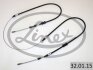 Купить Трос ручного гальма LINEX 320115 (фото1) подбор по VIN коду, цена 477 грн.