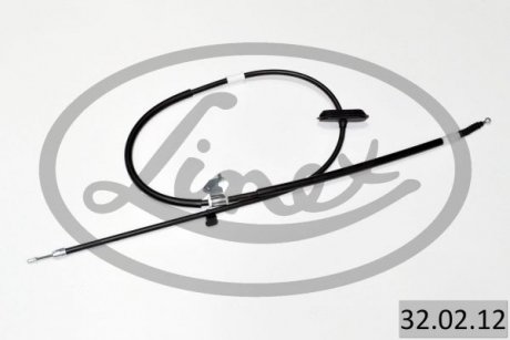 Купить Трос ручного тормоза Opel Astra, Chevrolet Cruze LINEX 320212 (фото1) подбор по VIN коду, цена 1138 грн.