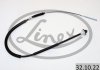 Купить Трос сцепления Opel Omega A 87-93 (1226mm) LINEX 32.10.22 (фото2) подбор по VIN коду, цена 431 грн.