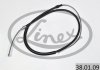 Купити Трос ручного гальма Seat Ibiza, Cordoba LINEX 380109 (фото2) підбір по VIN коду, ціна 323 грн.