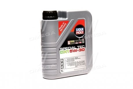 Купить Масло моторное Special Tec DX1 5W-30 (1 л) LIQUI MOLY 20967 (фото1) подбор по VIN коду, цена 599 грн.