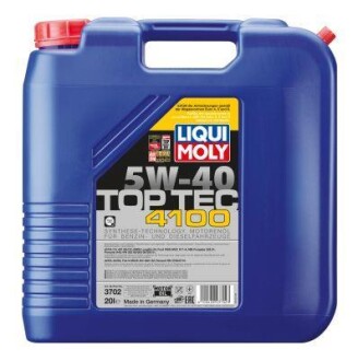 Моторне масло Top Tec 4100 5W-40 (20 л) LIQUI MOLY 3702