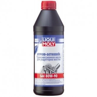   ОЛИВА ТРАНСМИССИОННАЯ HYPOID-GETRIEBEOIL GL5 80W-90 1Л LIQUI MOLY 3924