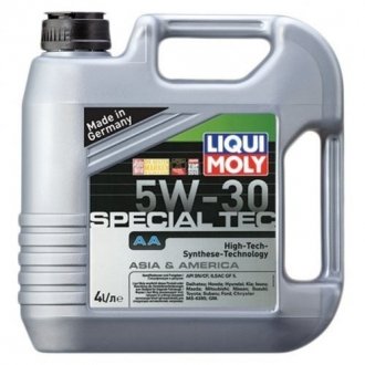 Купить Масло моторное Special Tec AA 5W-30 (4 л) LIQUI MOLY 7516 (фото1) подбор по VIN коду, цена 2319 грн.