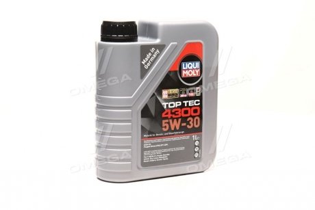 Купити Моторне масло Top Tec 4300 5W-30, 1л LIQUI MOLY 8030 (фото1) підбір по VIN коду, ціна 727 грн.