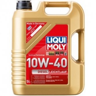 Купить Масло моторное Diesel Leichtlauf 10W-40 (5 л) LIQUI MOLY 8034 (фото1) подбор по VIN коду, цена 2427 грн.