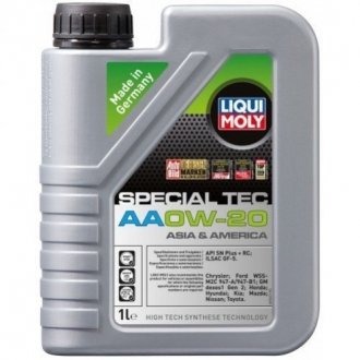 Моторне масло Special Tec AA 0W-20, 1л LIQUI MOLY 8065