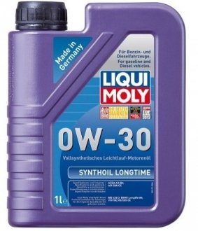 Купити Моторне масло Synthoil Longtime 0W-30 (1 л) LIQUI MOLY 8976 (фото1) підбір по VIN коду, ціна 803 грн.