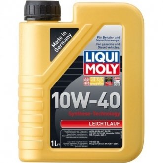 Моторне масло Leichtlauf 10W-40 (1 л) LIQUI MOLY 9500