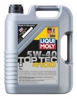 Моторне масло Top Tec 4100 5W-40 5л LIQUI MOLY 9511