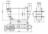 Купити IІнтеркулер Audi A4, Volkswagen Passat, Audi A6 LORO 0030180001 (фото1) підбір по VIN коду, ціна 2236 грн.