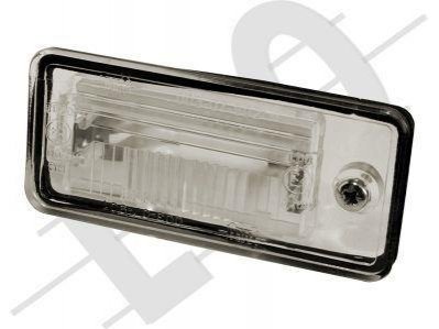 Купить Фонарь подсветки номерного знака с лампой накаливания, правый Audi A6, A4, A3 LORO 00307904 (фото1) подбор по VIN коду, цена 344 грн.