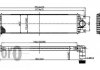 Купить Радиатор интеркулера а Master/Movano II 1.9/2.2/2.5 dCi 02> LORO 037-018-0001 (фото1) подбор по VIN коду, цена 4347 грн.