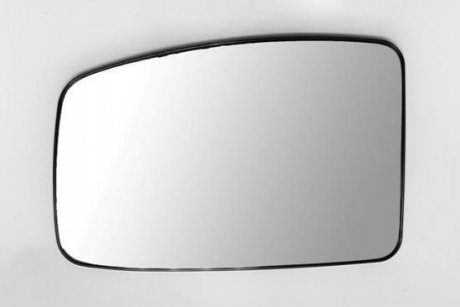 Стекло зеркала бокового вида с подогревом, левое LORO 3163G03