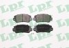 Купити Комплект гальмівних колодок з 4 шт. дисків Fiat Panda, Uno, Seat Ibiza LPR 05P007 (фото1) підбір по VIN коду, ціна 421 грн.