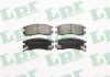 Купить Комплект тормозных колодок из 4 шт. дисков Mitsubishi Galant, Pajero LPR 05P043 (фото1) подбор по VIN коду, цена 495 грн.