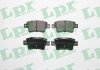 Купить Колодки тормозные дисковые задние FIAT Punto 05-18 Opel Corsa, Fiat Grande Punto LPR 05P1224 (фото1) подбор по VIN коду, цена 1344 грн.