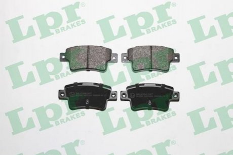 Купить Колодки тормозные дисковые задние FIAT Punto 05-18 Opel Corsa, Fiat Grande Punto LPR 05P1224 (фото1) подбор по VIN коду, цена 1344 грн.