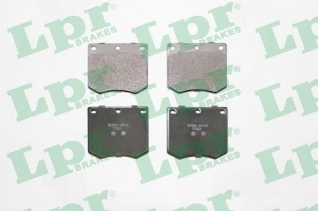 Купить - Тормозные колодки для дисков (F) Ford Escort LPR 05P126 (фото1) подбор по VIN коду, цена 487 грн.