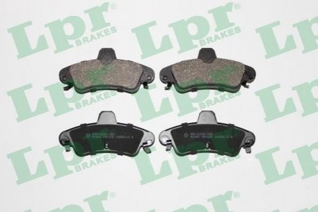 Тормозные колодки (R) Citroen C3, C2 LPR 05P1292