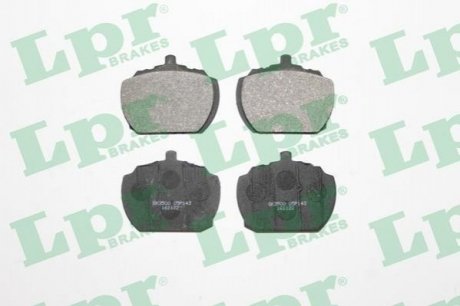 Комплект тормозных колодок из 4 шт. дисков Ford Transit LPR 05P143