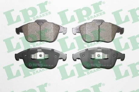 Купить Комплект тормозных колодок из 4 шт. дисков Renault Megane, Scenic, Grand Scenic LPR 05P1534 (фото1) подбор по VIN коду, цена 1033 грн.