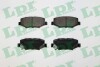 Купити Комплект гальмівних колодок з 4 шт. дисків Jeep Wrangler, Cherokee, Dodge Nitro LPR 05P1555 (фото1) підбір по VIN коду, ціна 765 грн.