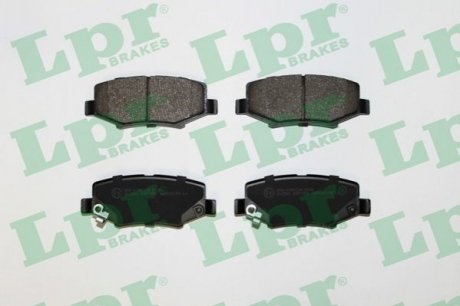 Комплект гальмівних колодок з 4 шт. дисків Jeep Wrangler, Dodge Nitro, Jeep Cherokee LPR 05P1555