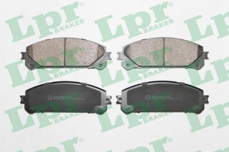 Купить - Тормозные колодки для дисков Lexus RX, Toyota Rav-4 LPR 05P1691 (фото1) подбор по VIN коду, цена 1180 грн.