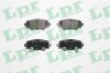 Купити - Гальмівні колодки до дисків LPR 05P1918 (фото1) підбір по VIN коду, ціна 762 грн.