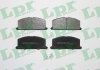 Купити Комплект гальмівних колодок з 4 шт. дисків Toyota Corolla, Carina, Camry, Celica LPR 05P268 (фото1) підбір по VIN коду, ціна 610 грн.