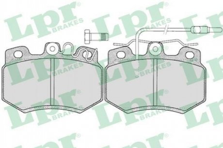 Гальмівні колодки до дисків (F, S, з датчиком) Peugeot 205, 309, Citroen AX LPR 05P272