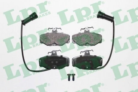 Комплект тормозных колодок из 4 шт. дисков Ford C-Max, Mondeo, S-Max, Focus LPR 05P279