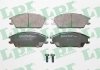 Купить Тормозные колодки дисковые Honda Accord, Hyundai Pony, Accent LPR 05P364 (фото1) подбор по VIN коду, цена 750 грн.