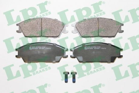 Купить Тормозные колодки дисковые Honda Accord, Hyundai Pony, Accent LPR 05P364 (фото1) подбор по VIN коду, цена 750 грн.