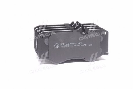 Комплект тормозных колодок из 4 шт. дисков Mercedes T1/T2, G-Class LPR 05P408