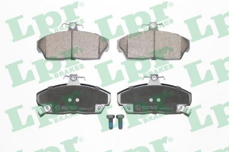 Купить Тормозные колодки (F, V, с датчиком)) Honda Civic, Land Rover Freelander LPR 05P430 (фото1) подбор по VIN коду, цена 704 грн.