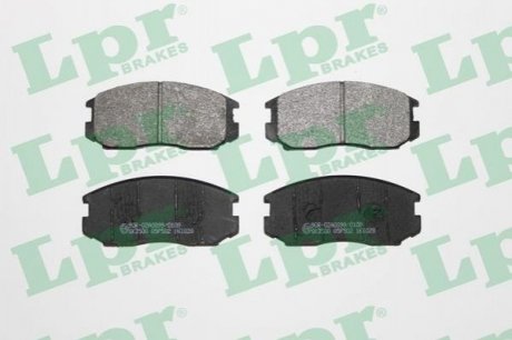 Комплект тормозных колодок из 4 шт. дисков Mitsubishi Lancer, Colt, Daihatsu Terios LPR 05P502