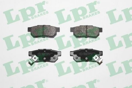 Тормозные колодки для дисков (R, S) LPR 05P506
