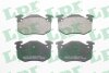 Купити - Гальмівні колодки до дисків (R) Renault 19, Megane, Clio LPR 05P582 (фото1) підбір по VIN коду, ціна 833 грн.