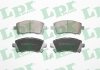 Купити Комплект гальмівних колодок з 4 шт. дисків Subaru Impreza, Forester, Legacy, Outback LPR 05P713 (фото1) підбір по VIN коду, ціна 699 грн.