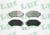 Купить Тормозные колодки дисковые Mazda 323 LPR 05P813 (фото1) подбор по VIN коду, цена 616 грн.