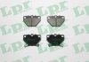 Купить Колодки тормозные Toyota Yaris, Celica, Corolla, Prius LPR 05P836 (фото1) подбор по VIN коду, цена 464 грн.