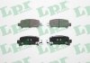 Купить Комплект тормозных колодок из 4 шт. дисков Subaru Forester, Legacy, Impreza, Outback LPR 05P838 (фото1) подбор по VIN коду, цена 524 грн.